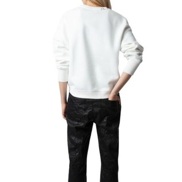 ZADIG & VOLTAIRE Oscar Melting Heart Sweatshirt - Picture 2 of 7